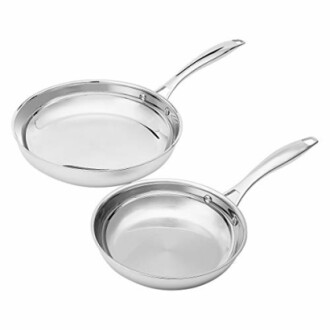 Amazon Basics 2-Piece Oven Safe Frying Pan